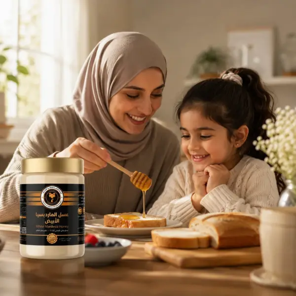 عسل المارديسيا الأبيض الروسي